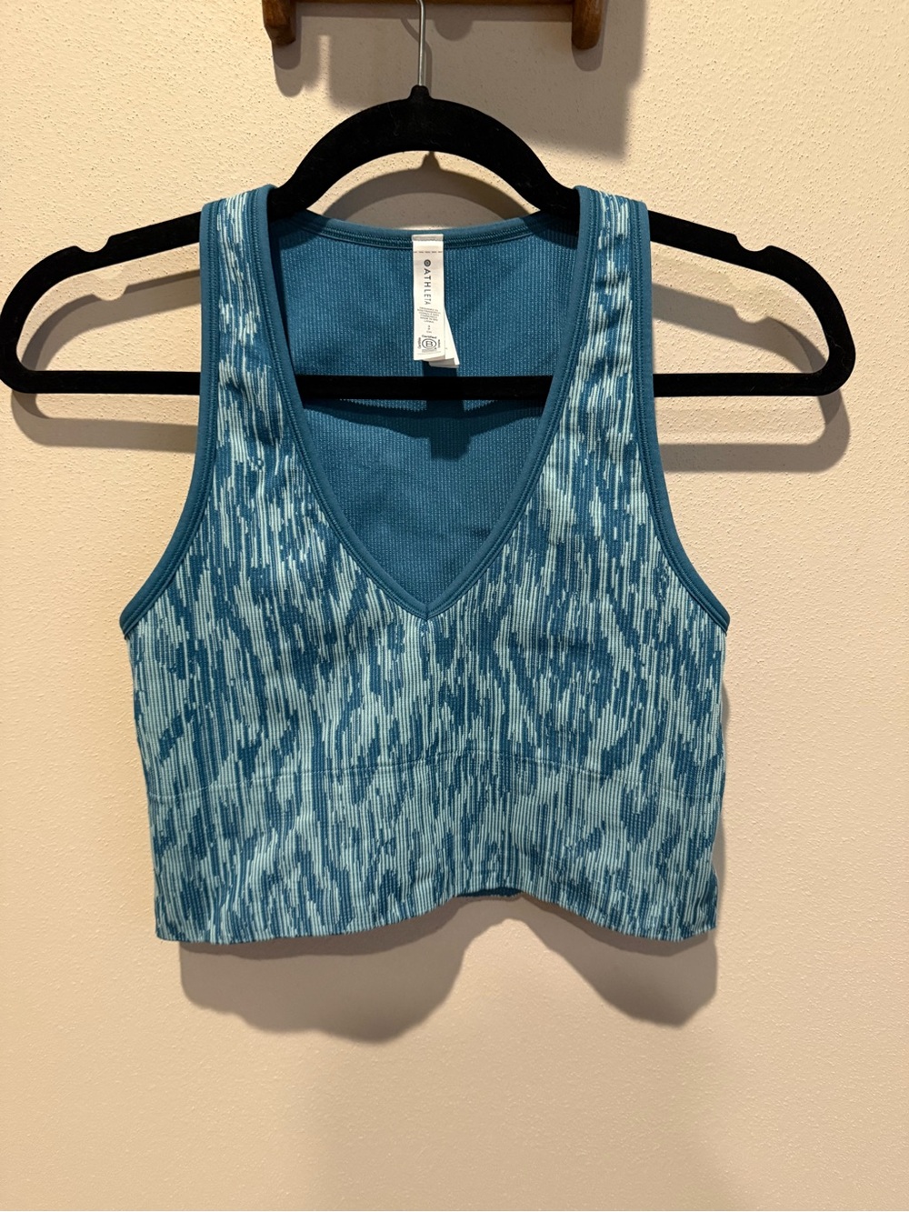 Athleta Aurora Seamless Crop Rib Tank Women’s Small